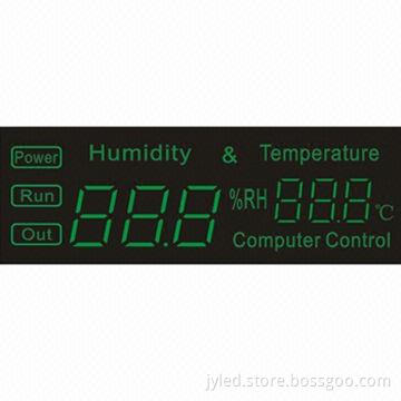 Digital temperature display, temperature and humidity LED display, 7-segment LED display